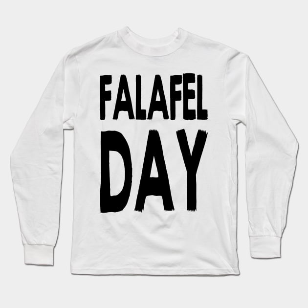 FALAFEL DAY Long Sleeve T-Shirt by yphien